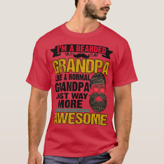 Awesome Bearded Grandpa 7 T-Shirt