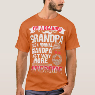 Awesome Bearded Grandpa T-Shirt