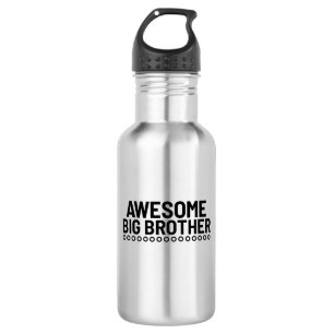 Awesome Big Brother. black text 532 Ml Water Bottle