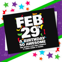 Awesome Birthday 2024 Leap Day Leap Year Feb 29th