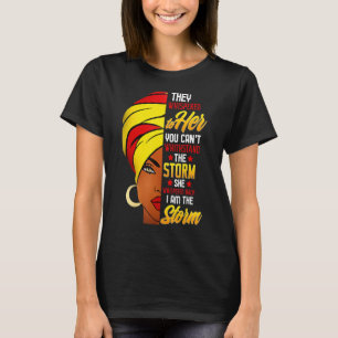 Awesome Black History She Whispered Back I Am The T-Shirt