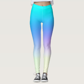 Awesome Blue Boom Leggings #2