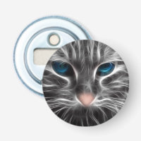 Awesome Blue Eyed Cat Face