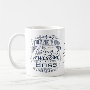 Awesome Boss Appreciation Coffee Mug