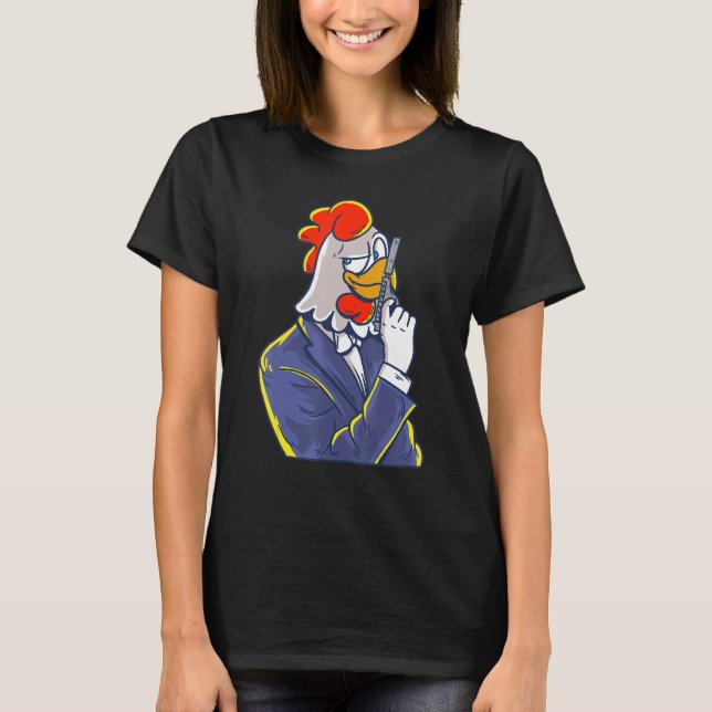 Awesome British Detective Chicken Spy  Idea unisex T-Shirt (Front)