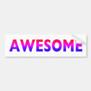 Awesome Bumper Sticker