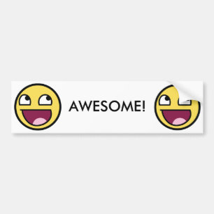 Awesome Bumpersticker Bumper Sticker