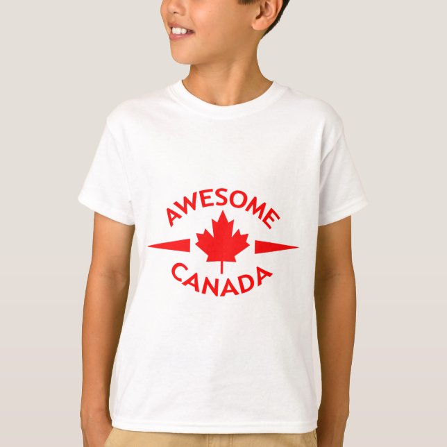 Awesome Canada T-Shirt (Front)