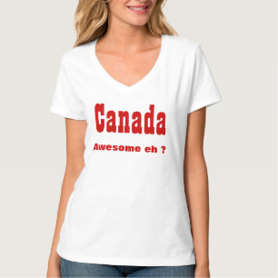Awesome canadian girls T-Shirt