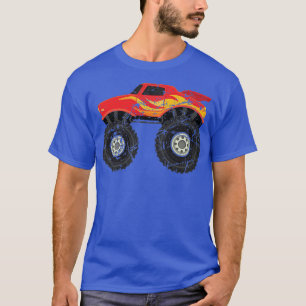 Awesome Car Trucks Cool Red Monster Truck Trucker T-Shirt