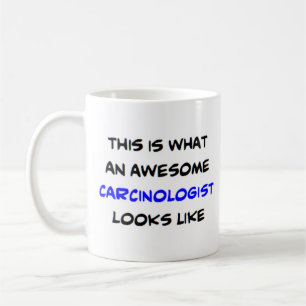 awesome carcinologist coffee mug
