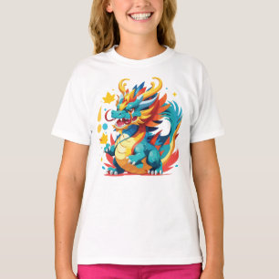 Awesome Cartoon Dragon T-Shirt