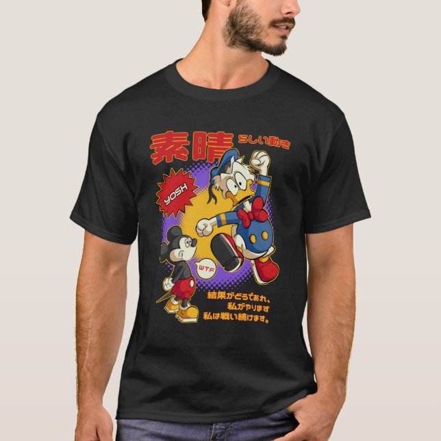 Awesome cartoon tshirt (Front)
