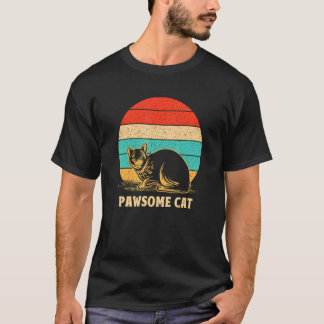 Awesome Cat Pun Motivational Quote Cat   Inspirati T-Shirt