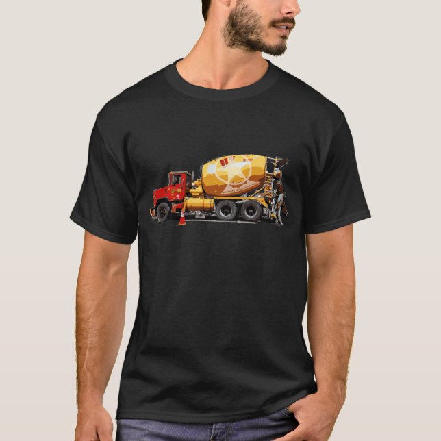Awesome Cement Truck #6 T-Shirt (Front)