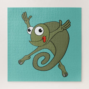 Awesome Chameleon Jigsaw Puzzle
