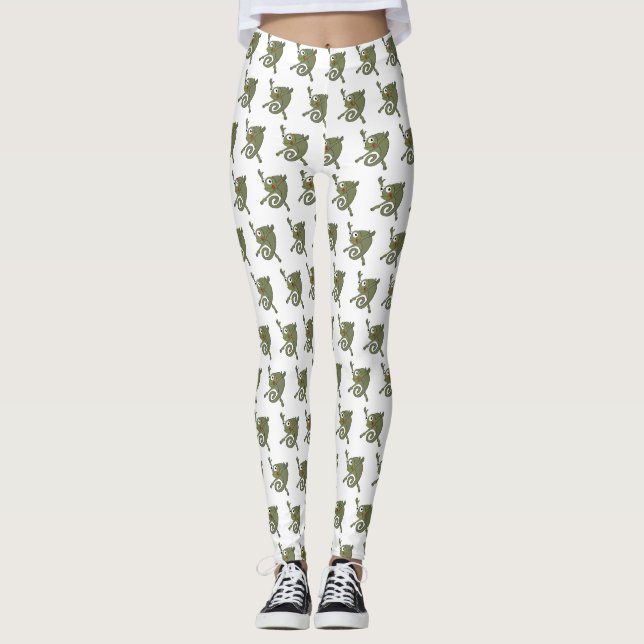 Awesome Chameleon Leggings (Front)
