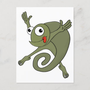 Awesome Chameleon Postcard