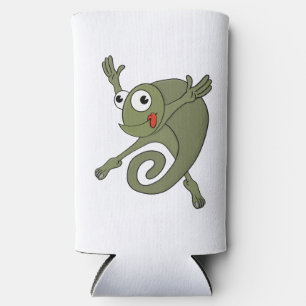 Awesome Chameleon Seltzer Can Cooler