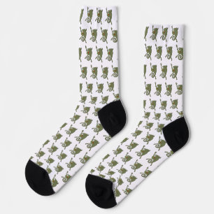 Awesome Chameleon Socks