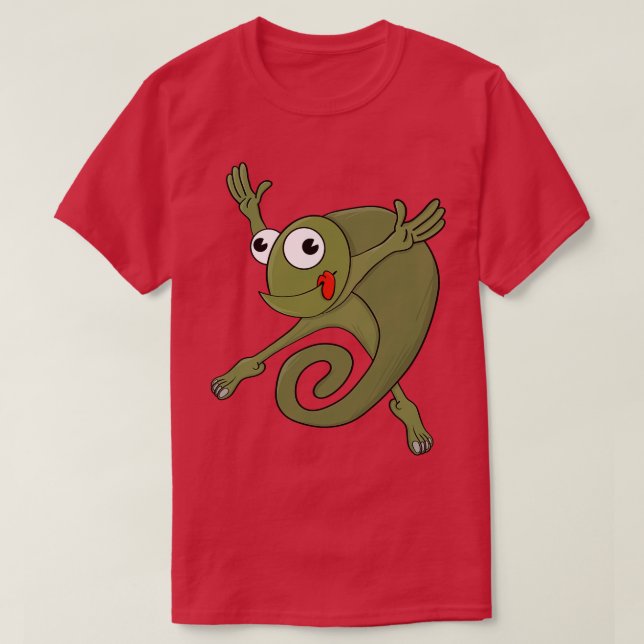 Awesome Chameleon T-Shirt (Design Front)