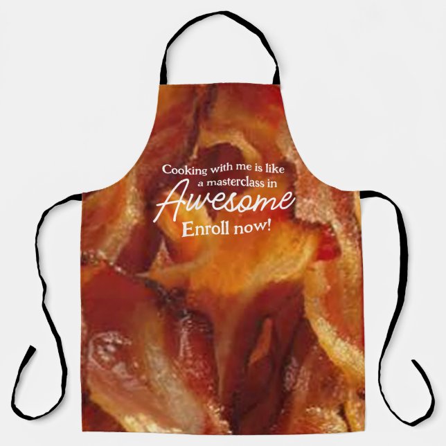 Awesome Chef Meme Apron -Customisable Cooking Gift (Front)