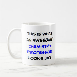awesome chemistry professor coffee mug