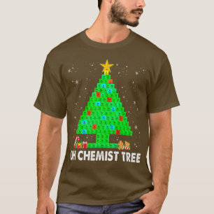 Awesome Chemistry Science Christmas Tree Funny Win T-Shirt