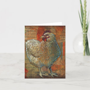 Awesome Chicken Greeting Card