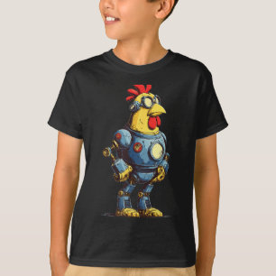 Awesome Chicken Robot For Future Animals Lovers T-Shirt