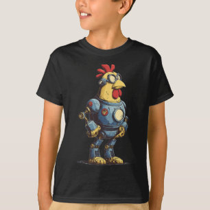 Awesome Chicken Robot For Future Animals Lovers T-Shirt