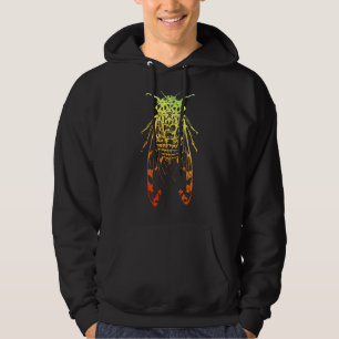 Awesome Cicada Colourful Rainbow Brood For Cicadas Hoodie