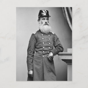 Awesome Civil War Beard, 1860s Postcard