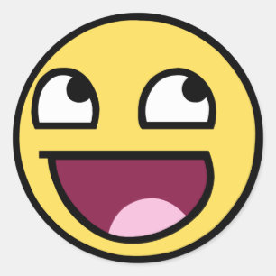 Awesome Classic Round Sticker