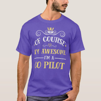 Awesome Co Pilot Proud Co Pilot T-Shirt