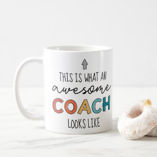 Awesome Coach   Best Coach Ever   Funny Coach Gift Coffee Mug