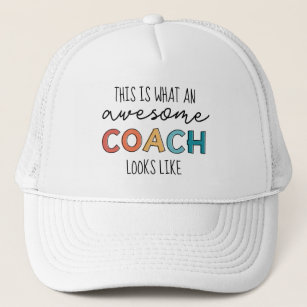 Awesome Coach   Best Coach Ever   Funny Coach Gift Trucker Hat