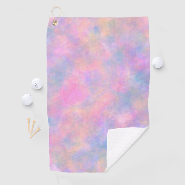 Awesome Combination of Pastel Colours  Golf Towel (InSitu)