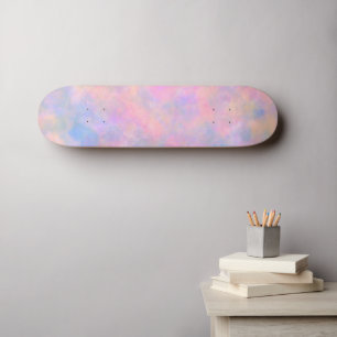 Awesome Combination of Pastel Colours  Skateboard