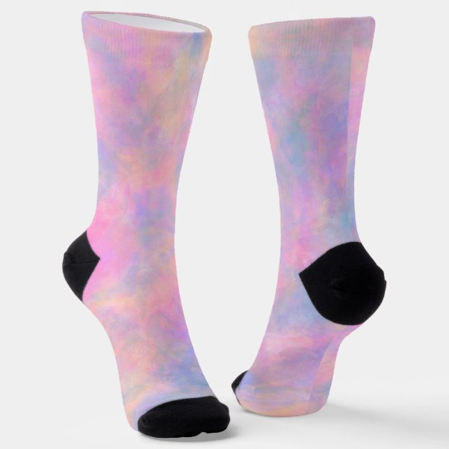 Awesome Combination of Pastel Colours  Socks (Angled)