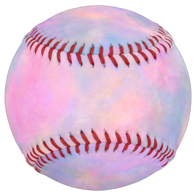Awesome Combination of Pastel Colours  Softball (Front)