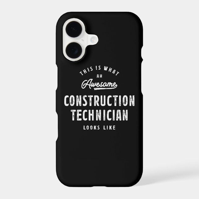 Awesome Construction Technician (Back)