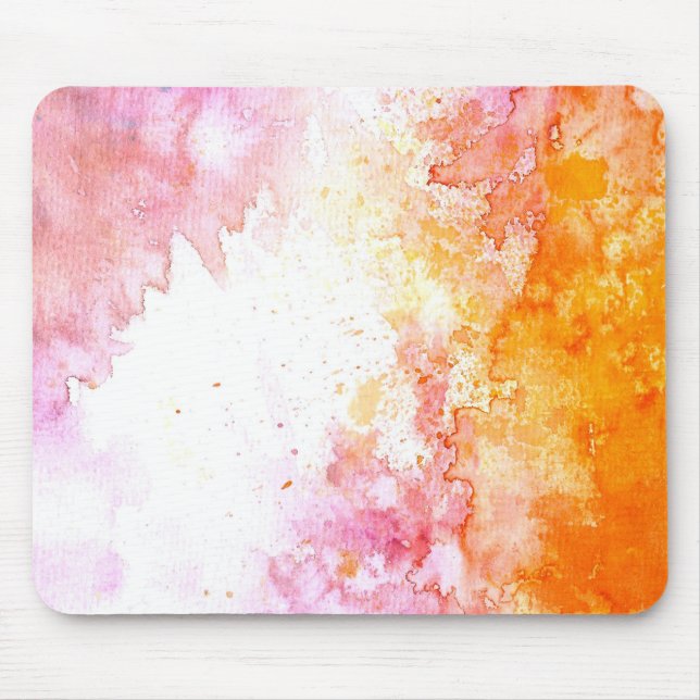 Awesome Cool colourful abstract trendy modern Mouse Mat (Front)