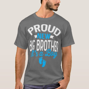Awesome Cool Proud New Big Brother It's A Boy Gend T-Shirt