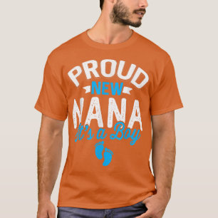 Awesome Cool Proud New Nana It's A Boy Gender Reve T-Shirt