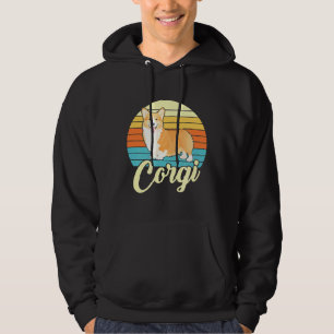 Awesome Corgi S Vintage Retro Hoodie
