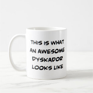 awesome cornish teacher dyskador coffee mug