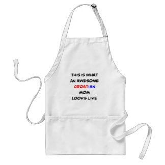 awesome croatian mum coffee mug standard apron