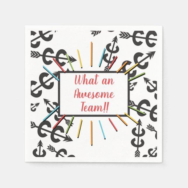 Awesome Cross Country Napkin (Front)