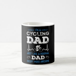 Awesome Cycling Dad Funny Cyclist Gift Coffee Mug